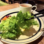 カフェダイナー ポップオーバー - サラダ