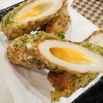 わんつか - ちくわチーズ磯部揚げ