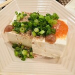 わんつか - 冷やっこ　もみじおろしと梅肉で