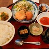 割烹 おりも - 鰤フライと海老クリームコロッケ定食