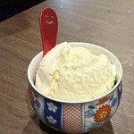 焼肉あをゐ - デザートのバニラアイス