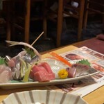 いなかっぺ - 料理写真:刺身盛り合わせ