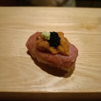 鮨 いつみ - 中落ちとうにとキャビア