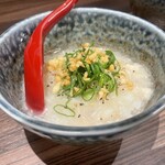 立ち呑み ソメアカ - あんこう飯（〆にドーゾー）