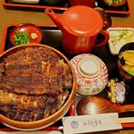 炭焼うな富士 - 特上ひつまぶし ご飯大盛