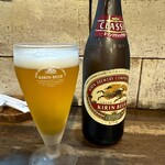カレー食堂カタルカ - キリンクラシックラガー中瓶