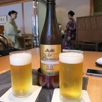 Minokichi - 瓶ビール・アサヒ プレミアム熟撰(908円)