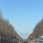 割烹 一の矢 - 日光男体山は冠雪している模様