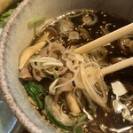 むぎきり - 肉汁