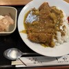 生そば 一力 - カツカレーライス 970円