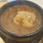 つけ麺がんつけ - アッツ熱のつけ汁