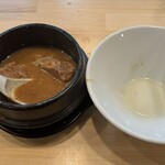 つけ麺がんつけ - お代わりも食べ終わりました