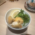 涛司 - ホタテフライは小ぶり