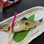 三之亟湯 - 鮎塩焼き