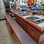 中義水産 - カウンター席