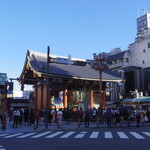 並木藪蕎麦 - 浅草寺遠景