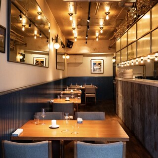 肩肘張らずにくつろげる雰囲気が、料理の味わいにも影響