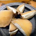 酒処つかさ - いぶりがっこクリームチーズ