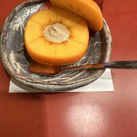 味の風 にしむら - 先付　柿の胡麻和え