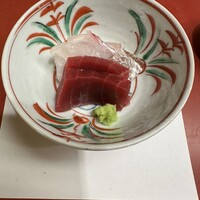 味の風 にしむら - お造り　本鮪　鯛