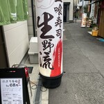 立喰寿司 生野流 - 看板