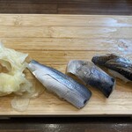 立喰寿司 生野流 - 光り物三種350円
