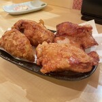 庭つ鶏 - 唐揚げ