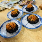 大春 - ウニの詰め焼き