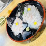 大春 - ヒラメとクロダイ　ぴくぴくしてます