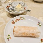 菜香新館 - 海老のウエハース巻揚げ