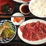 焼肉ケナリ - 和牛ロース定食