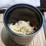 すし匠 - 蟹ご飯の蒸し寿司