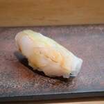 すし匠 - カワハギ肝も付き