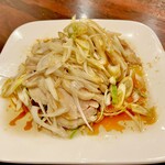 湖南人家 - 20250102蒸し鶏の冷製白葱添え858円