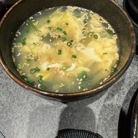 東京焼肉 平城苑 銀座5丁目店 - たまごスープ