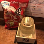 麹町いづみや しろ - カルビーかっぱえびせん、栄光富士 酒未来 純米大吟醸無ろ過生原酒