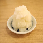 麺匠 釜善 - 大根おろし（別皿）