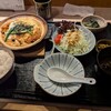酒ト食事 よもやま - よもやま膳（陶板かつ玉とじ）
