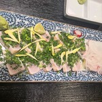 蔵の庄 - いろり焼き、冬はカジキマグロの塩たたき