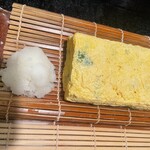 蔵の庄 - セリのだし巻き玉子