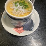 蔵の庄 - お通しの茶碗蒸しも美味しそう！