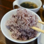 キッチン ブルー グローブ - ご飯が進む