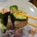 キッチン ブルー グローブ - いただきます