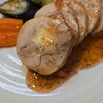 キッチン ブルー グローブ - バロンティーヌ、チーズ以外に何かがはいつている？