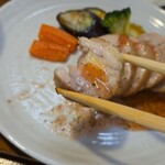 キッチン ブルー グローブ - 残りのハーフ