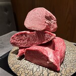 北海道焼肉 北うし - 本日の厳選肉の御披露目にテンション爆上がり♡