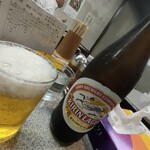 五番軒 - 瓶のラガーは美味いんだな