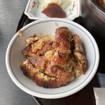 ひつまぶし 備長 - そのまま盛付け