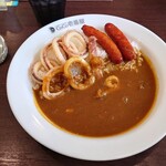 CoCo壱番屋 - 料理写真:イカカレー（ソーセージ2本トッピング）