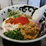 弘明寺丿貫 - 極・痛風まぜそば後面